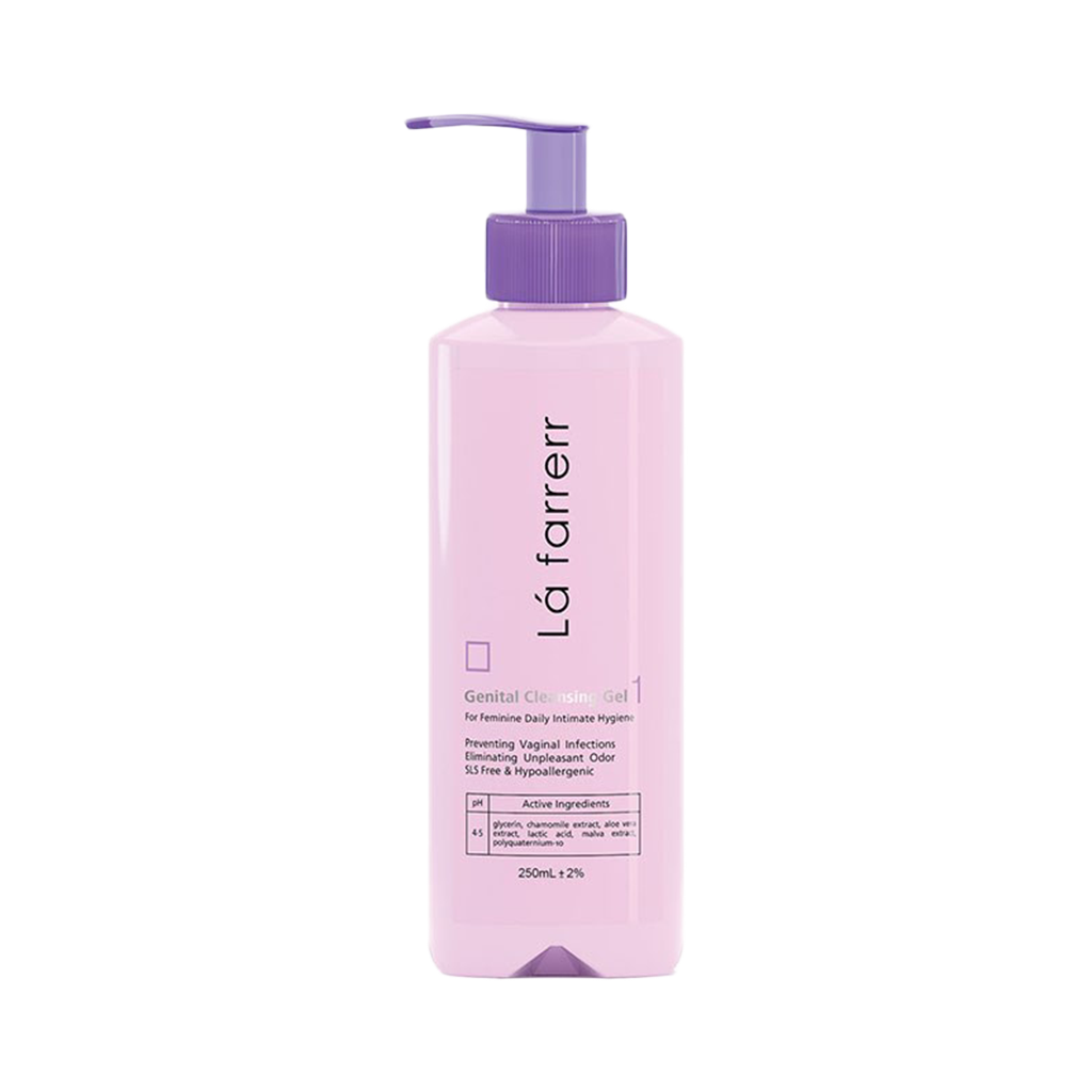 ژل شستشو بهداشتی بانوان لافارر 1 GENITAL CLEANSING GEL 1 LA FARRERR